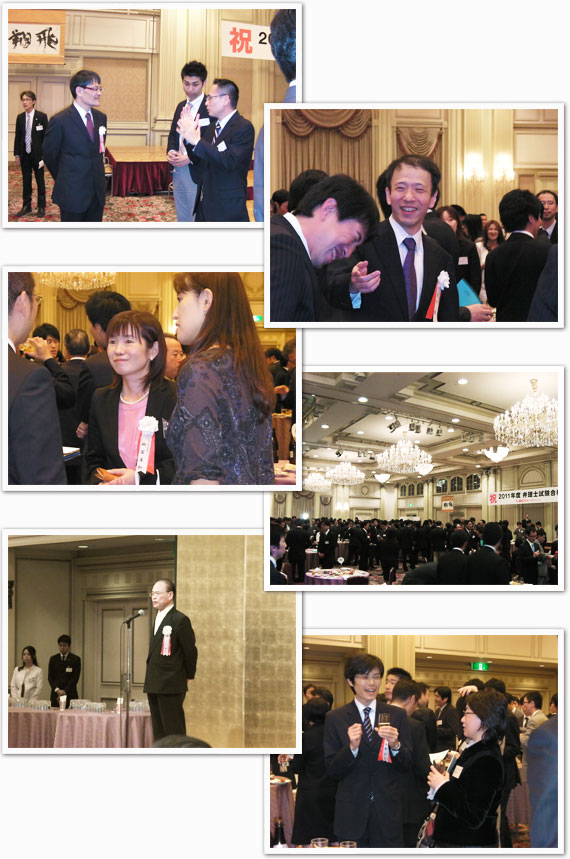 2011年度 合格祝賀・交流会の様子1