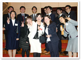 2013年度 合格祝賀・交流会の様子6