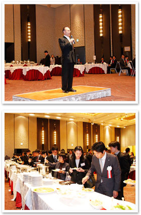 2013年度 合格祝賀・交流会の様子2