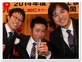 2014年度 合格祝賀・交流会の様子2