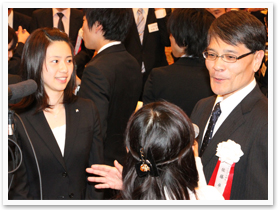 2014年度 合格祝賀・交流会の様子9