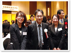 2014年度 合格祝賀・交流会の様子8